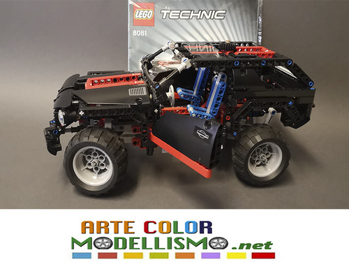 Lego technic montato completo - montato,